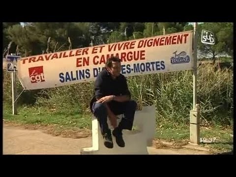 Le site d'Aigues-Mortes bloqués par des salariés (Gard)