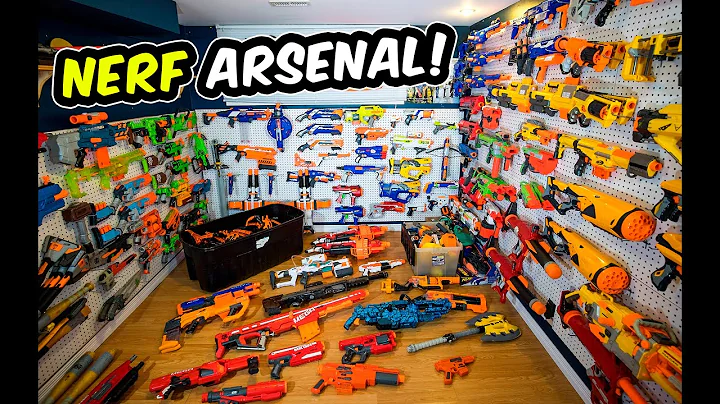 WAY TOO MANY NERF GUNS! (Nerf Arsenal Update | Ove...