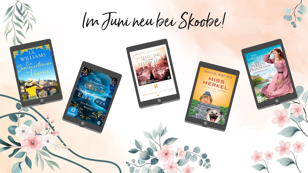 Das wird Dein Lese-Sommer mit Skoobe! 😎