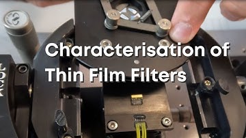 Characterizing Optical Filters Explained (02-03-08)
