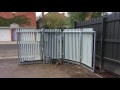 Turning Sliding Gate | The Sidturn | Armadale |  Melbourne | Sidcon Fabrications