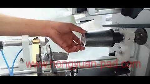 Semi-automatic Curved Screen Printing Machine