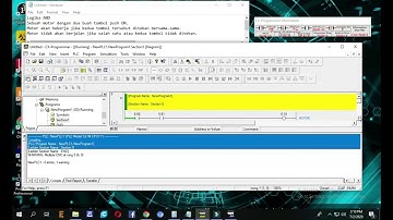Simulasi Gerbang Logika And Menggunakan CX-Programmer