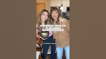 💀SWEDISH DEATH CLEANING💀 with my BOOMER MOM (it works!) Part 1 #declutter