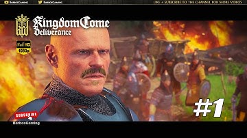 Kingdom Come Deliverance #1 | UNEXPECTED VISIT Walkthrough Gameplay | No Commentary