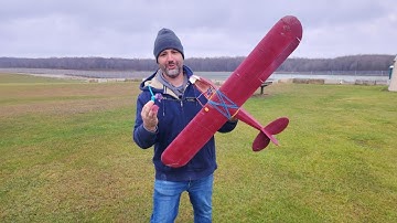 3D Printed J3 Cub and Crash - Take 2