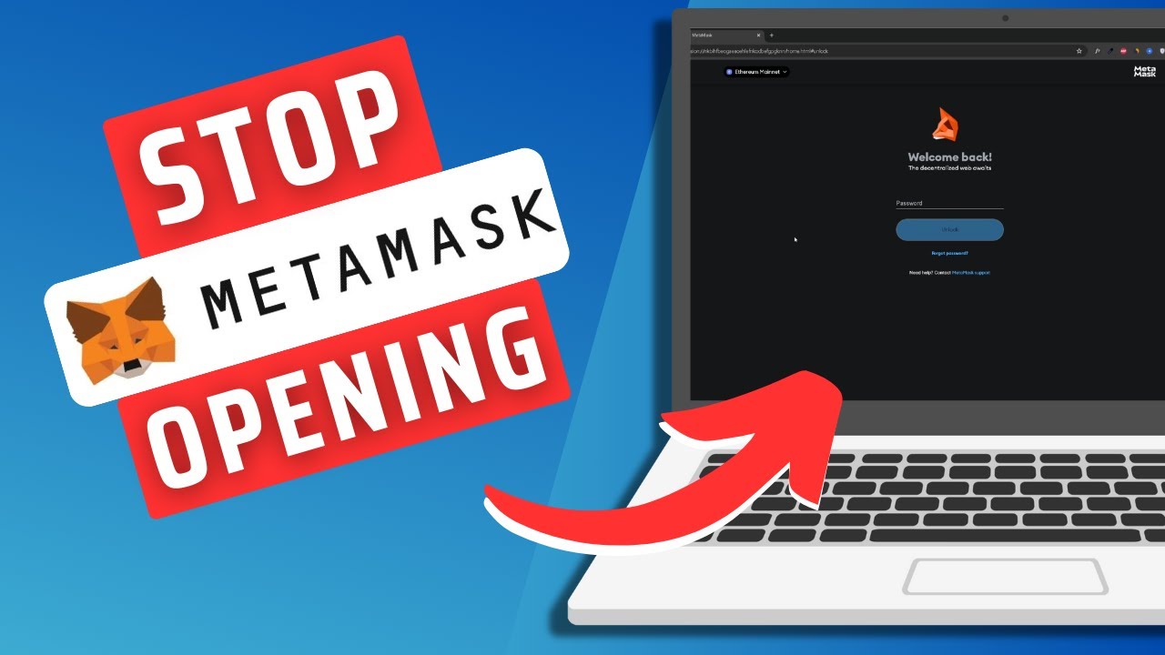 How To Stop Metamask From Opening Automatically On Browser - YouTube