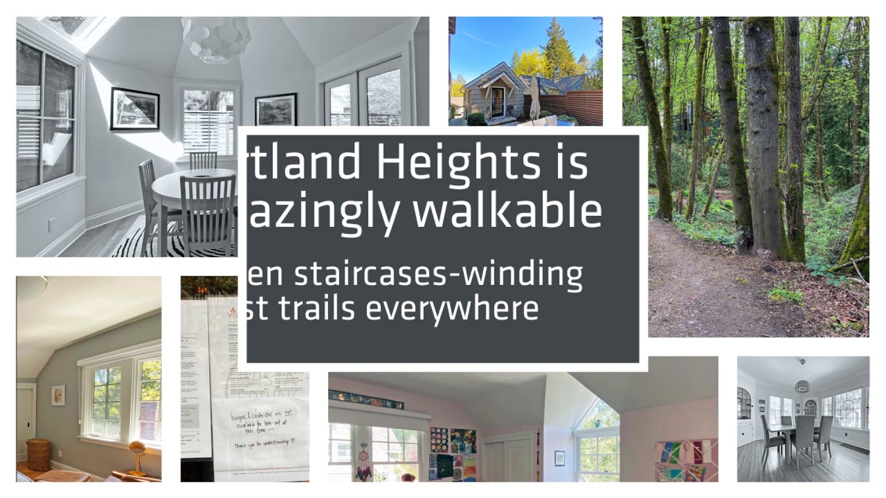 Portland Heights neighborhood 1080p