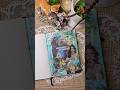 Asmr Fairy Realm journal🩵 #journalingforhealing  #scrapjournal  #asmr  #viralvideo #stickerart #art