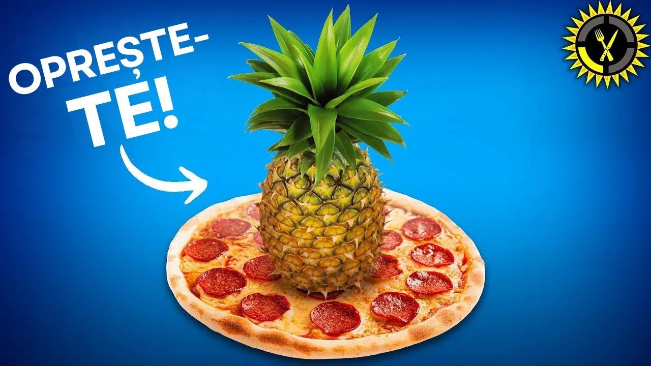 De ce NU trebuie să pui ananas pe pizza! | Food Theory
