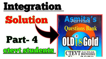 Ctevt: Integration Question Bank solution Part 4 #ctevt #maths #diploma #exam @ourkaksha-mk3049