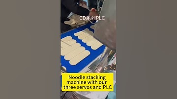 #Noodle stacking machine#automation #machine #servo #servo drive#three servos#PLC#control