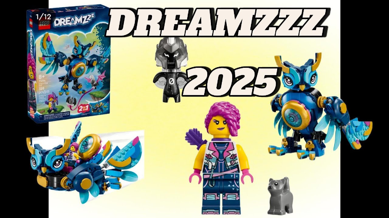 LEGO Dreamzzz Set 71494 Zoey's Time Owl Summer 2025 YouTube