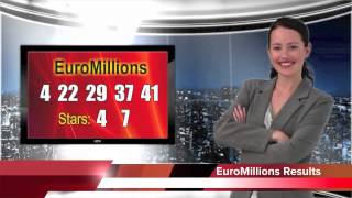 Euromillions Results for 11 Jan 2013 Friday