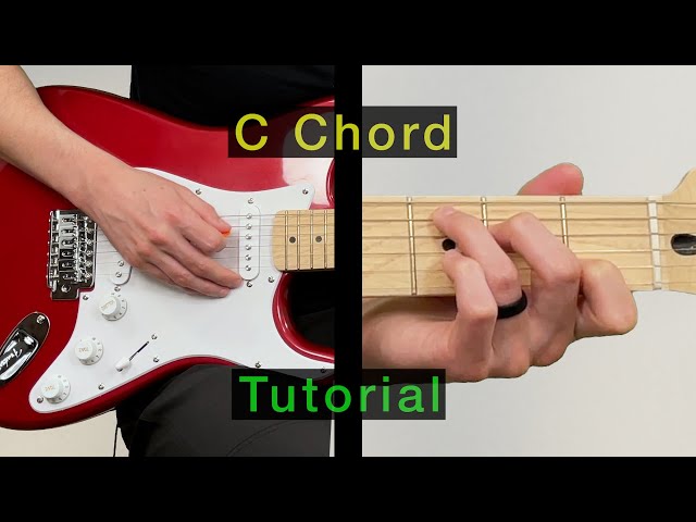 How To Play A C Chord On The Guitar The Devil Tuned This Guitar: Open