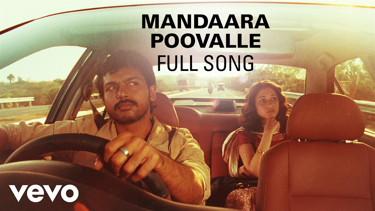 Awaara   Mandaara Poovalle Video  Yuvanshankar  Karthi