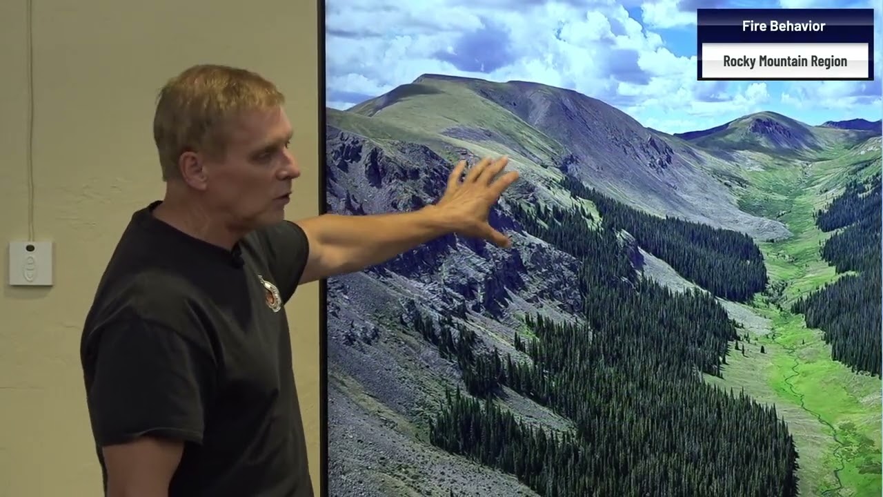 Fire Behavior Analyst on the Gold Mountain Fire and Elk Fire