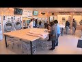 大きな敷布団も丸洗いOK　倉敷市にコインランドリーがオープン　岡山