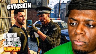 Gymskin Is Coming For My POLICE Job In GTA RP..