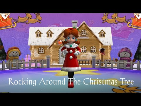 17 28 MMD Princess Daisy Dances To Rocking Around The Christmas Tree 