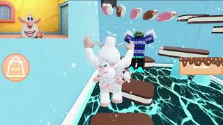 Booba Chạy Trối Chết Khỏi Đám Bánh Gừng Đáng Sợ! | Roblox Obby Kinh Dị 🍪😱🔥 screenshot 4