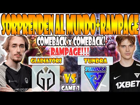 GLADIATORS VS TUNDRA BO3[GAME 3] CCNC, DYRACHYO VS SKITER, NINE, 33 - RIYADH MASTERS 2023- DOTA