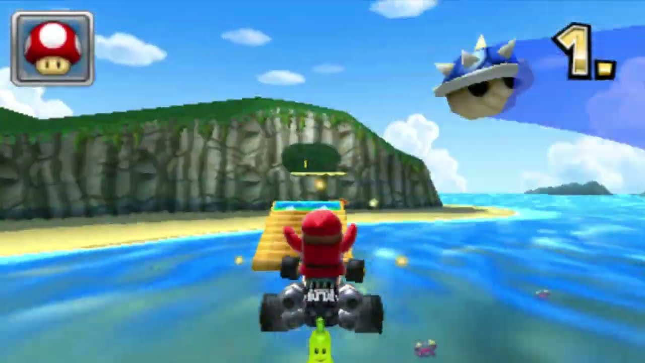 Walkthrough: Mario Kart 7 Part 22-Bananen Cup 150ccm (German/100%)