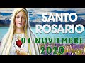 ✋SANTO ROSARIO DE HOY DOMINGO 01 dE NOVIEMBRE de 2020🌷MISTERIOS GLORIOSOS🌺Alabanzade Dios