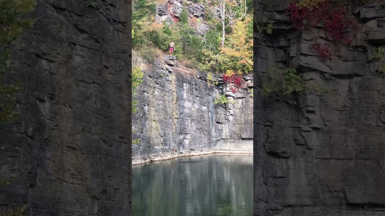 40 ft cliff jump