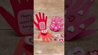How To Make A Handprint Heart Card | Baker Ross
