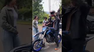 Sutting Supermoto Cantik Di Cianjur Kaler