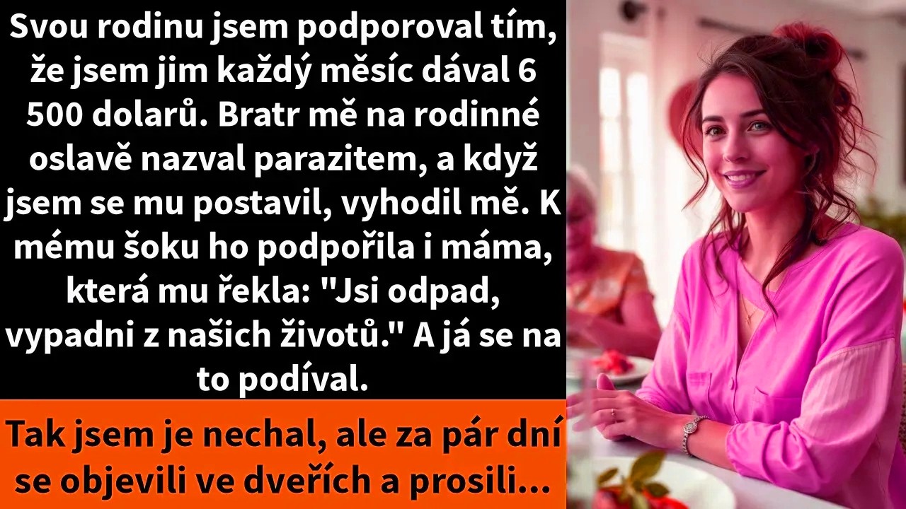 Ten den u kávy mi řekl, že dům patří jemu. Ale to, co udělal později, mi ukázalo, že pro něj nikdy nebyla důležitá rodina, jen peníze. Když jsem je požádala o podporu, otočil se ke mně zády. Když...