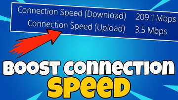 how to boost connection speed on ps4 in 2021