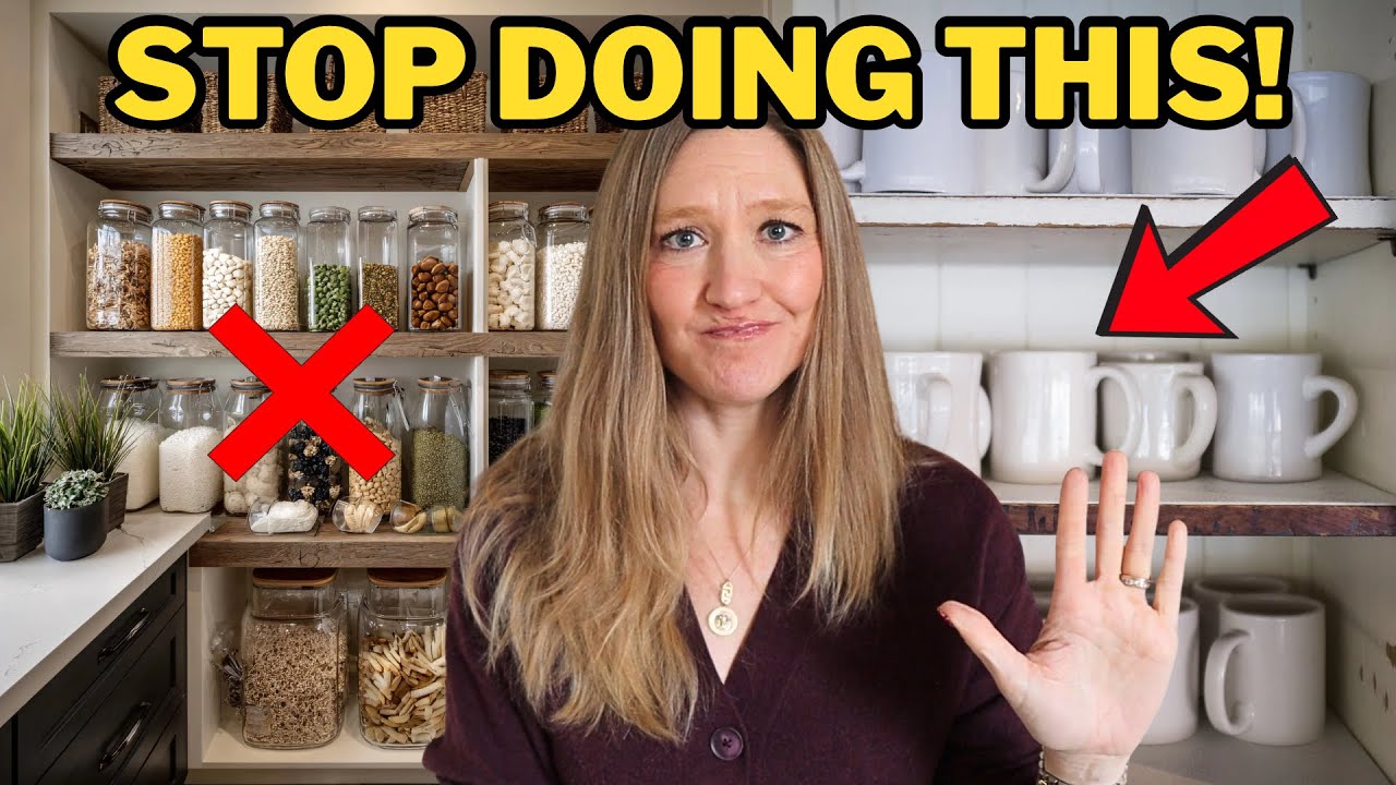 6 HIDDEN HABBITS That Re-Clutter YOUR KITCHEN (+ How to Fix) 