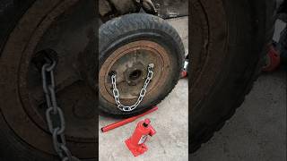 Ultimate Trick for Rims The Jack & Chain Method #hardwaretools #engineering #tools #shortsfeed