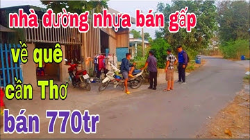 Bán nhà cấp 4 Củ Chi tổng 75mv thổ cư 30m đường nhựa ấp 3 xã Phước Vĩnh An bán 770tr