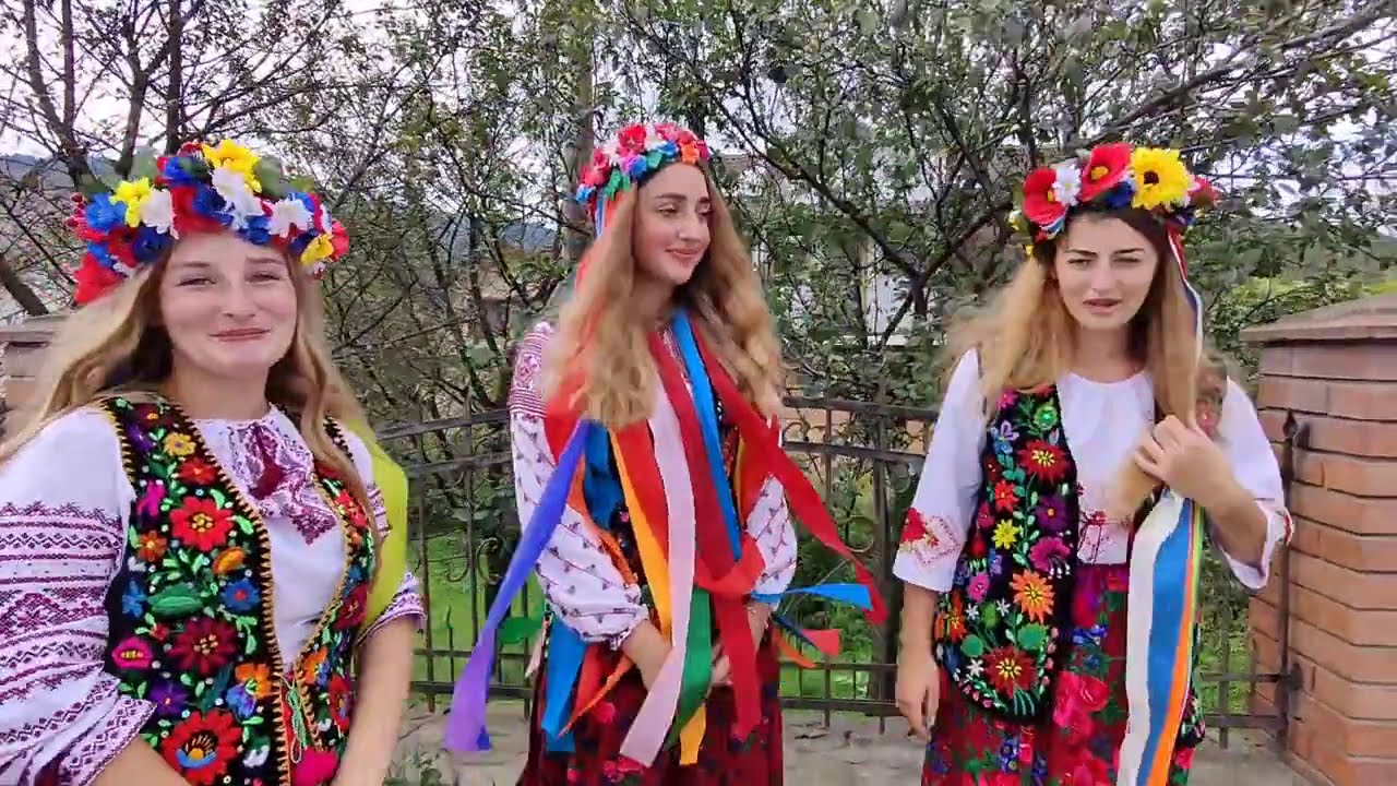 Украинское село 🌻Как приглашают на свадьбу в Карпатах