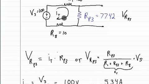 Series Parallel - Part 6_b- Solving for voltage, current, and resistance