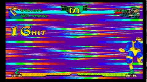 Marvel Super Heroes vs Street Fighter (PSone): Cyclops Hyper Cancel Setups