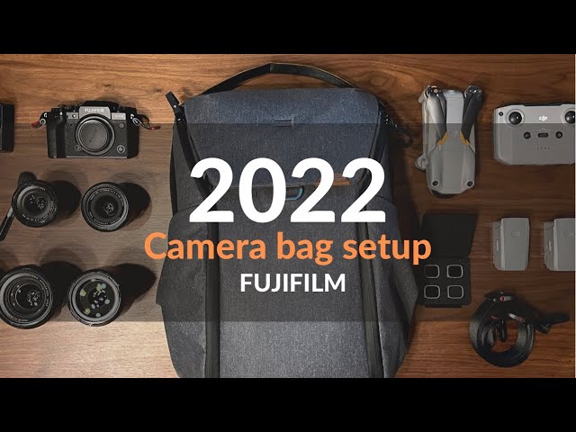 What's in my camera bag 2022 - Watch this if you shoot Fujifilm! 