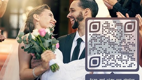How to Easily Create a QR Code for Wedding Photos on QR-Kode.no