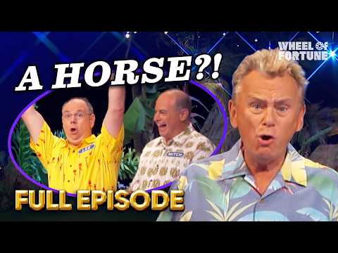 The Round That BROKE Pat Sajak | Who Said Anything About a Horse?! | Wheel of Fortune Full Episode