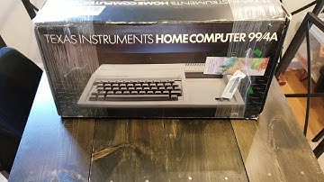 TI-99/4A: Unboxing, Teardown, and First Boot