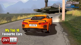 Driving School Sim 2020 - My Top 10 Favourite Cars screenshot 5