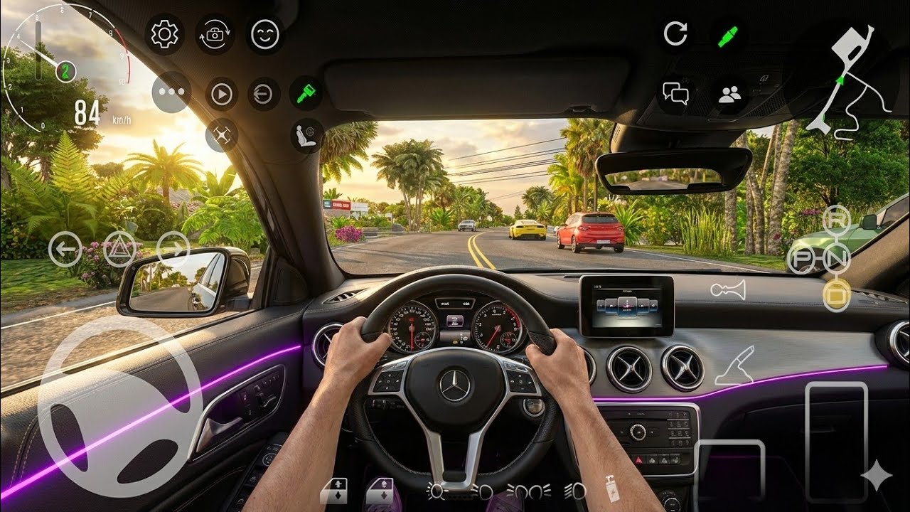 Custom Cars: Online Drive - Newly Added Mercedes CLA 45 POV Drive | New Update