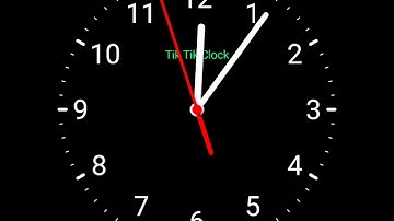 Ticking clock sound and animation 12 hours #clock animation #Sleepingmood #घड़ी #soothing #relaxing