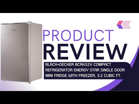 BLACK+DECKER BCRK32V Mini Fridge Review | Compact ...