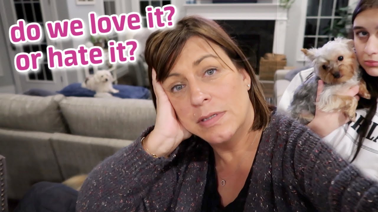 New FURNITURE is FINALLY here! Do we LOVE it or HATE it? Shopping Haul too!