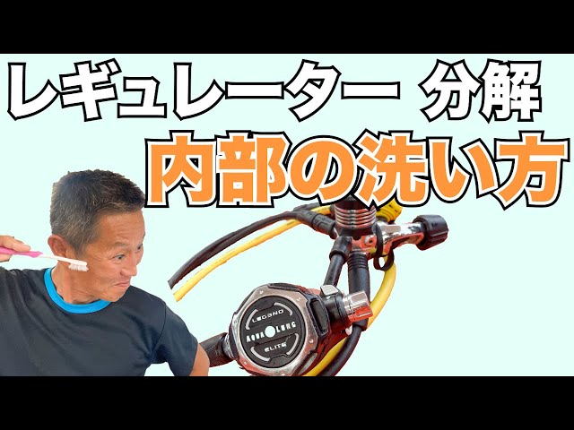 Regulator Teardown] Cleaning the Second Stage: Passionate