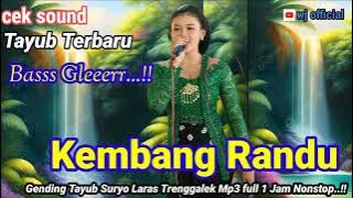 Cek Sound Tayub Terbaru Baass Gleerr...!! Kembang Randu Gending Tayub Suryo Laras Trenggalek Ful Mp3